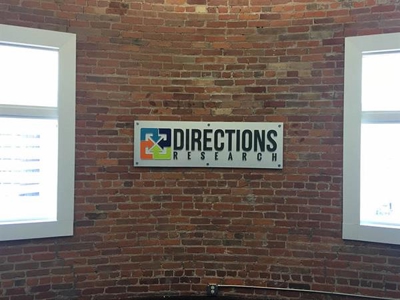 Directions lobby sign Photo